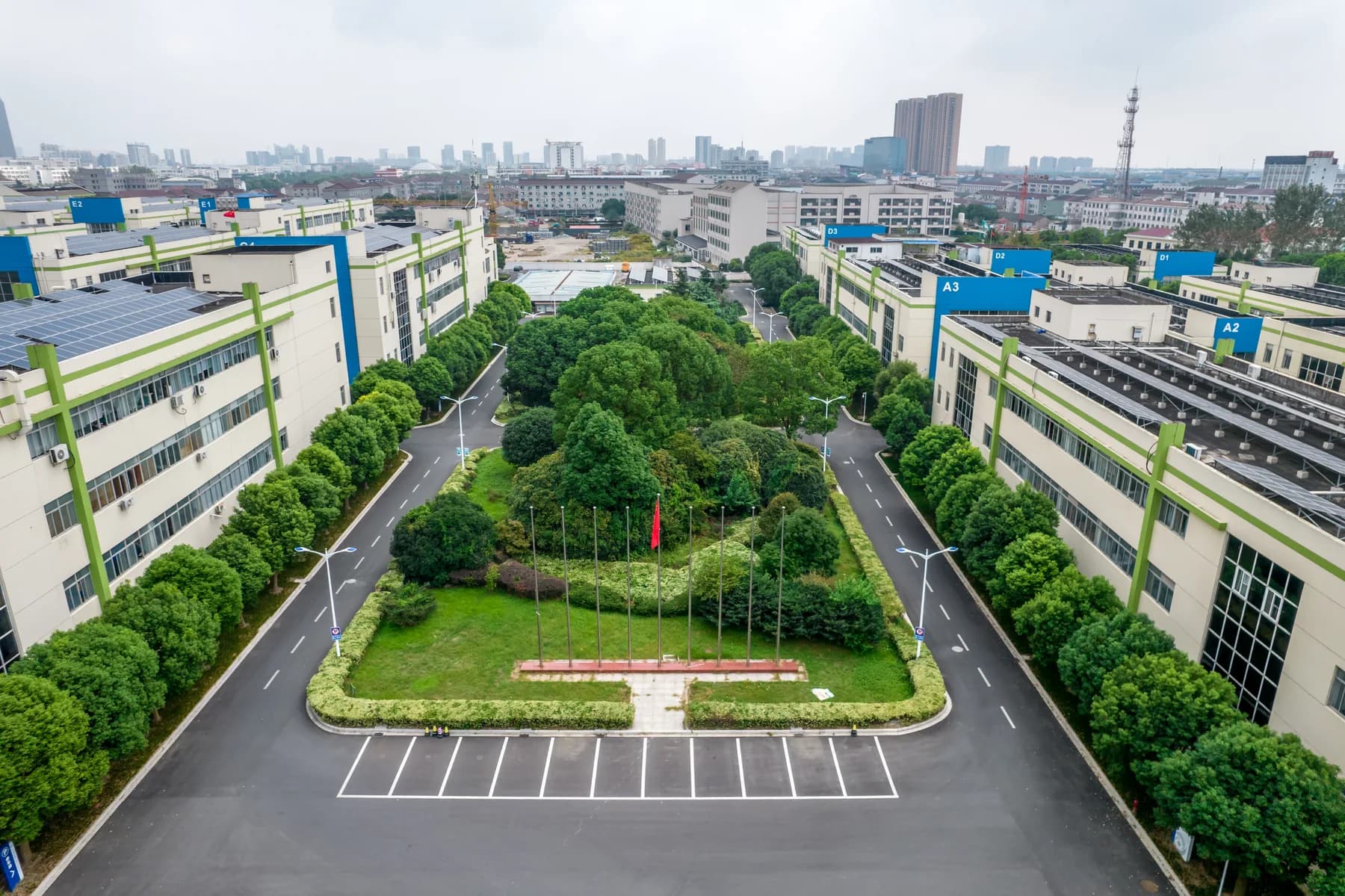 吉途制造园区航拍图
